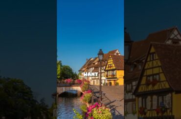 Step into a Fairytale: Discover Colmar, France! #shorts