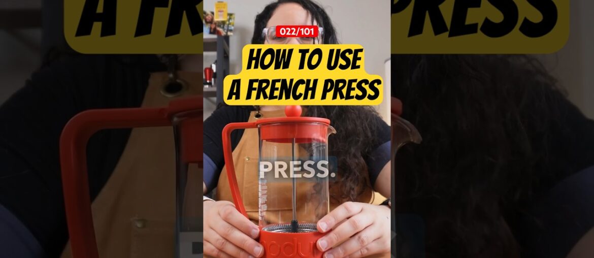 How to Use a French Press - 101 Ways to Enjoy Coffee at Home! #coffee