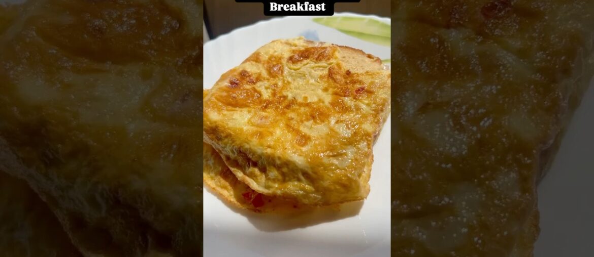 French Omelette for Breakfast #ytshorts #recipe #trending #breakfast #food #egg #eggcurry