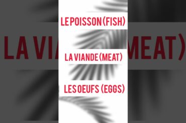 learn names of different food in french. #food #frenchforbeginner #easyfrench #french