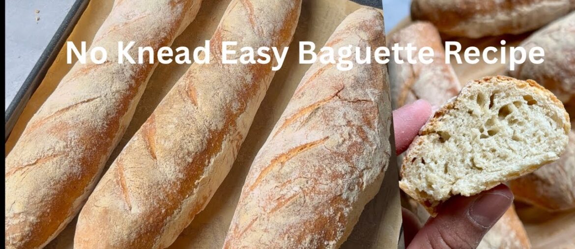 Easiest French Baguette Recipe