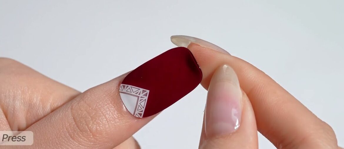 NG200470 Wholesale Wine Gel Nail Strips Custom French Gel Nail Stickers NG200470 Wholesale Wine Gel Nail Strips Custom French Gel Nail Stickers