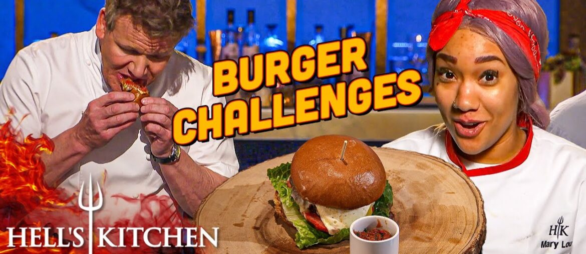 The Ultimate Burger Showdown: Is Gordon’s Lovin’ It?! | Hell’s Kitchen The Ultimate Burger Showdown: Is Gordon's Lovin' It?! | Hell's Kitchen
