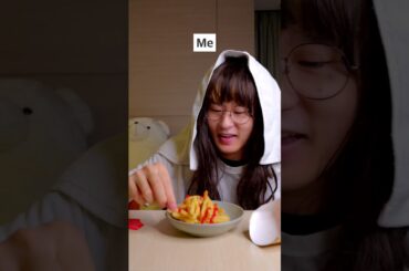 How to eat french fries