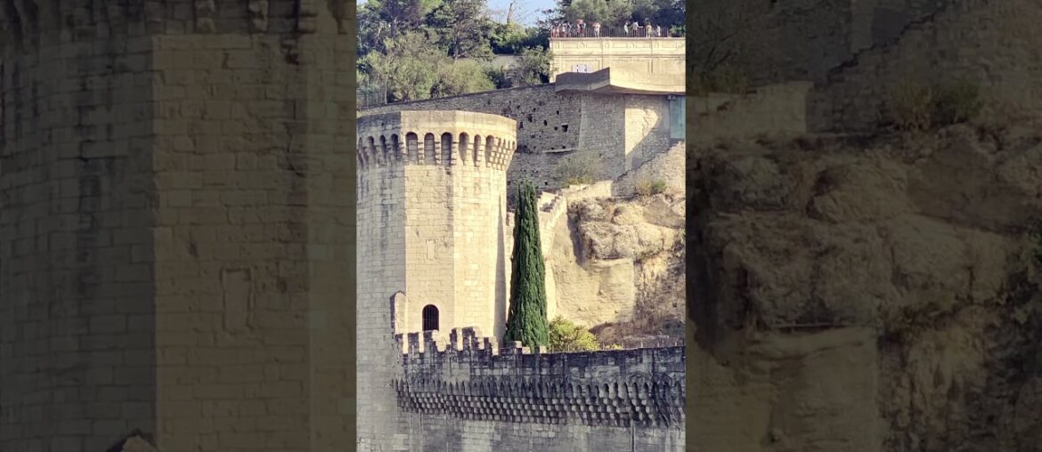Avignon in the south of France department #84 the Vaucluse famous bridge over the Rhone River