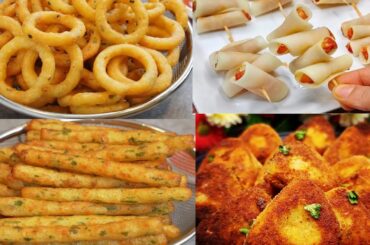4 Amazing Potato Recipes!!  French Fries , Potato Rings , Potato Snack, Potato Sticks !