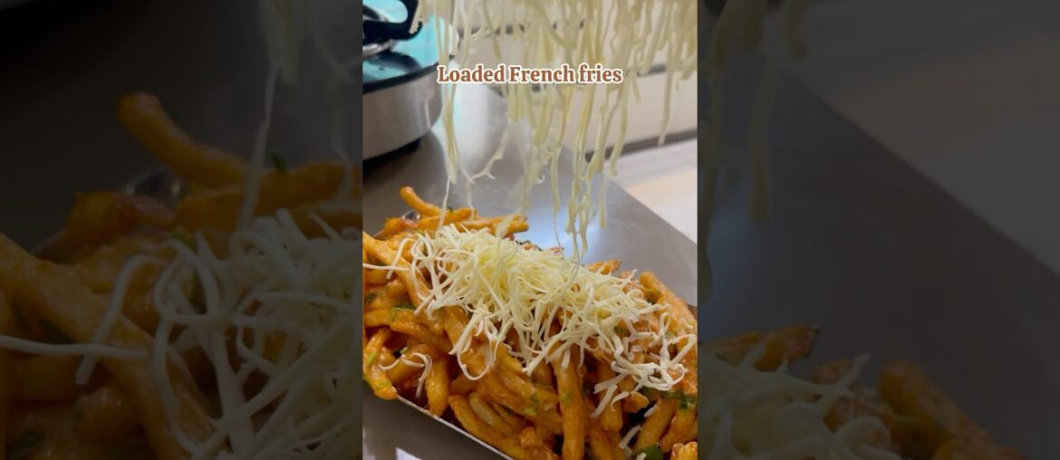 French fries #loadedfriesrecipe #maggimasala #asmrsounds #crispypotatochips #fried #easyrecipe #asmr