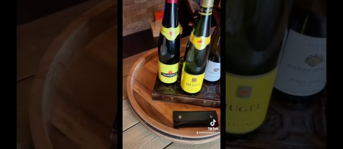 Wine labels of Alsace, France #wine #alsace #riesling