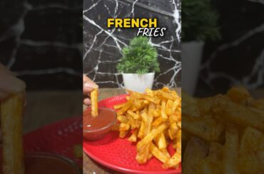 French Fries Recipe | Crispy & Easy #shorts #frenchfriesrecipe #streetfood