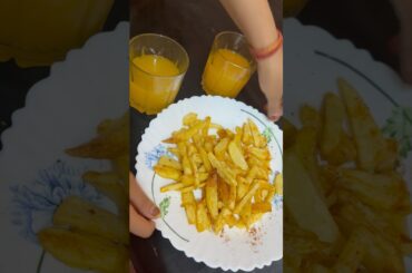 French fries at home ASMR || potato french fries recipe #asmr #frenchfries #recipe #livewithrim