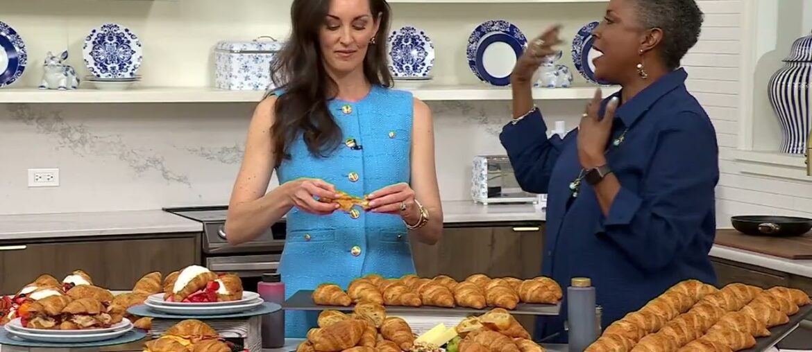 Authentic Gourmet 18 Classic French Butter Croissants on QVC Authentic Gourmet 18 Classic French Butter Croissants on QVC