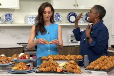 Authentic Gourmet 18 Classic French Butter Croissants on QVC
