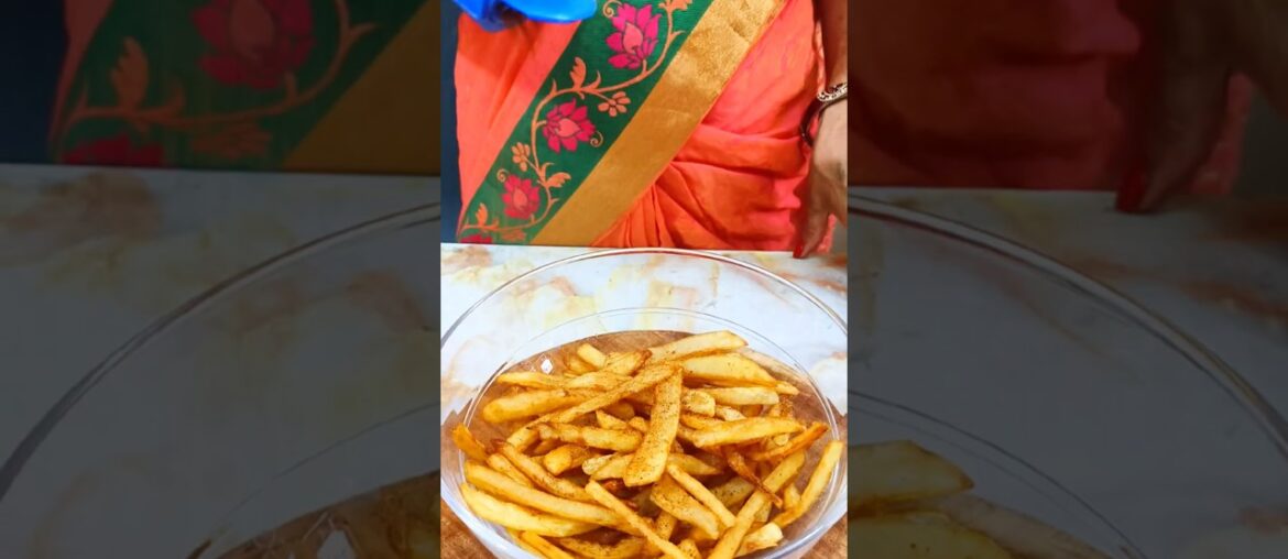 Crunchy French fries #recipe #food #shortvideo