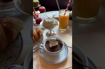 Breakfast at Cafe Carette #paris #france #breakfast #travel #travelvlog