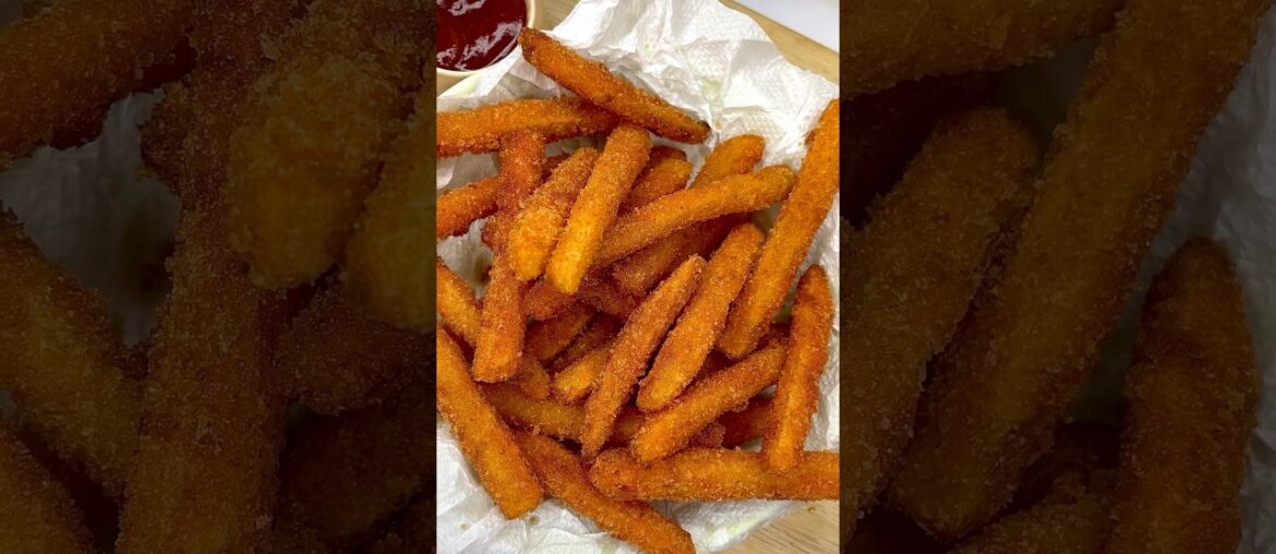crispy french fries recipe with bread crumbs #shorts #ytshorts #frenchfries #streetfood