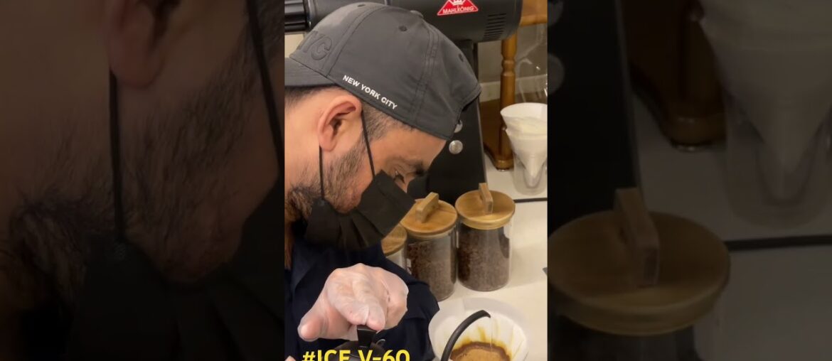 #ice V-60 #coffee #v60coffee  #barista #latteart#shorts #ksa #viralvideo#bd #1million #italy#french