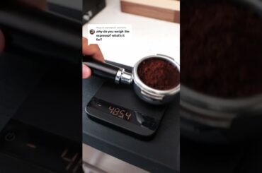 Using a scale is the key to better coffee #coffee