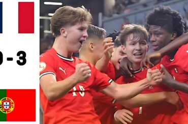 France 0 x 3 Portugal U17 Euro Finals.Extended Highlights & All Goals [1/6/2025]