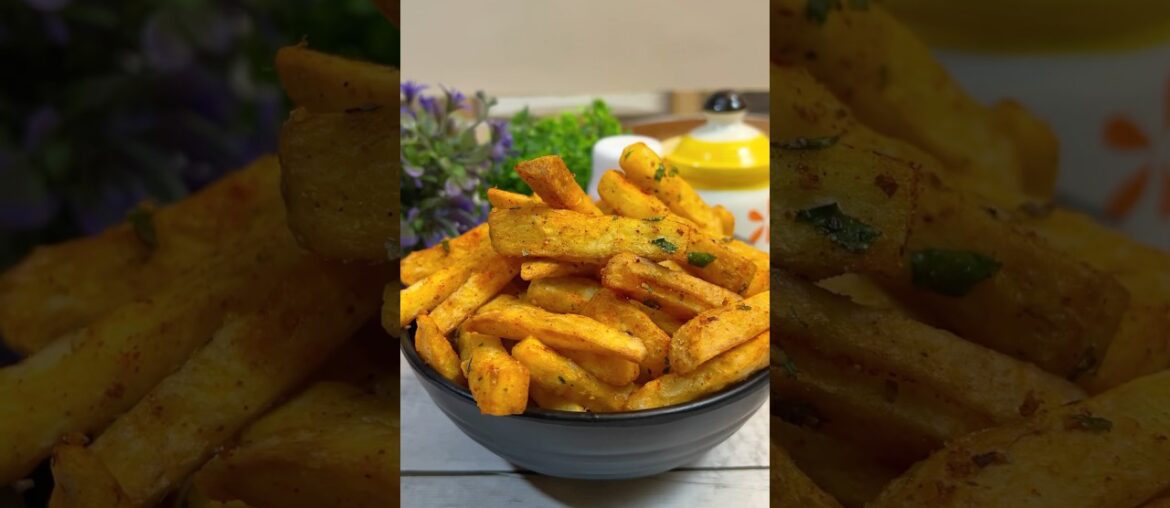 Easy and Tasty FRENCH FRIES Recipe #shorts #asmr #cooking