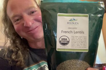 How to Cook Hunza Organic French Lentils from START to FINISH