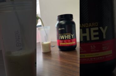 Simple French Vanilla Protein Shake #shorts #youtubeshorts