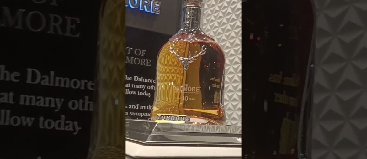 the most expensive whisky #youtubeshorts #wine #drinks #Dalmore