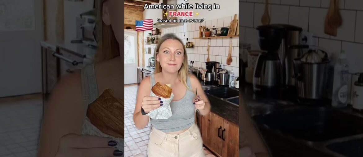 Eating like an American while in France #studyabroad #french #france #cultureshock #americaninfrance