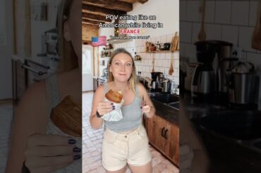 Eating like an American while in France #studyabroad #french #france #cultureshock #americaninfrance
