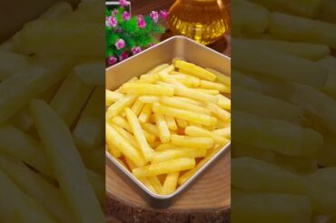 I learned this trick in a famous restaurant Now I only make french fries like this #shorts #fries