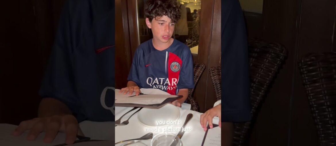 Just visualize boudin??? #french #restaurant #funny #siblings #dinner #shorts #dining #brother