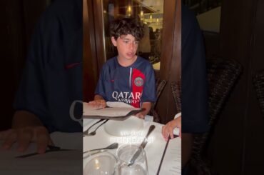 Just visualize boudin??? #french #restaurant #funny #siblings #dinner #shorts #dining #brother