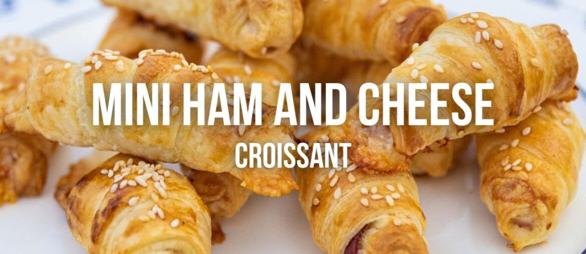 Mini Ham and Cheese Croissant Mini Ham and Cheese Croissant