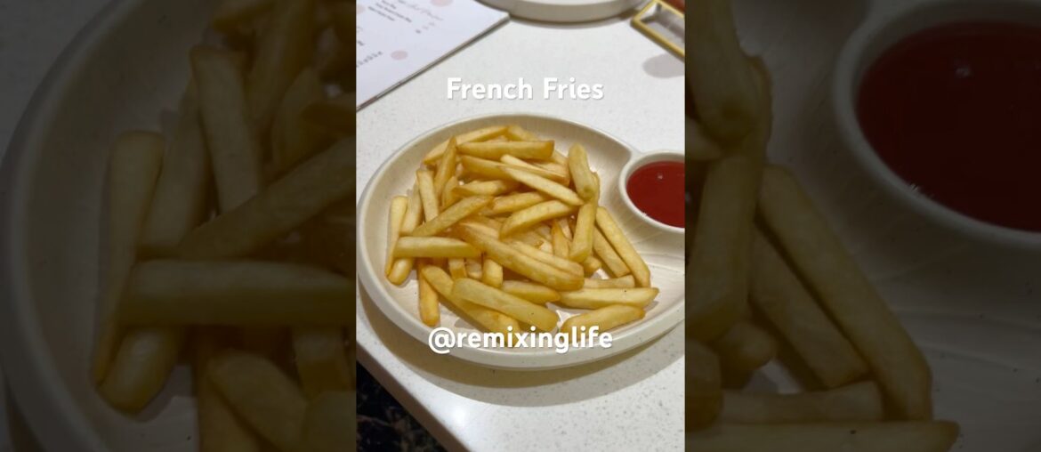 Kids Favorite Snack! French Fries #youtubeshorts #youtubeshorts #food #fries #viralvideo #viral #yt