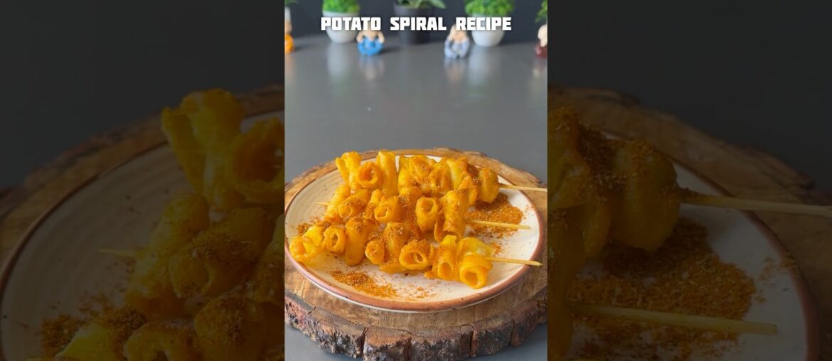 Viral crispy Potato Spiral Recipe #shorts #potato #recipe #chips Viral crispy Potato Spiral Recipe #shorts #potato #recipe #chips