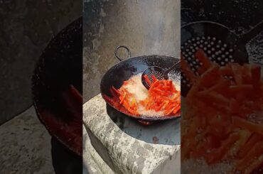 #comedy #funny #shortsvideo#food #cooking #recipe # Thela wale French fry# French fry recipe