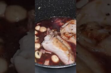 I Cooked A Rabbit In Red Wine Just Like The French