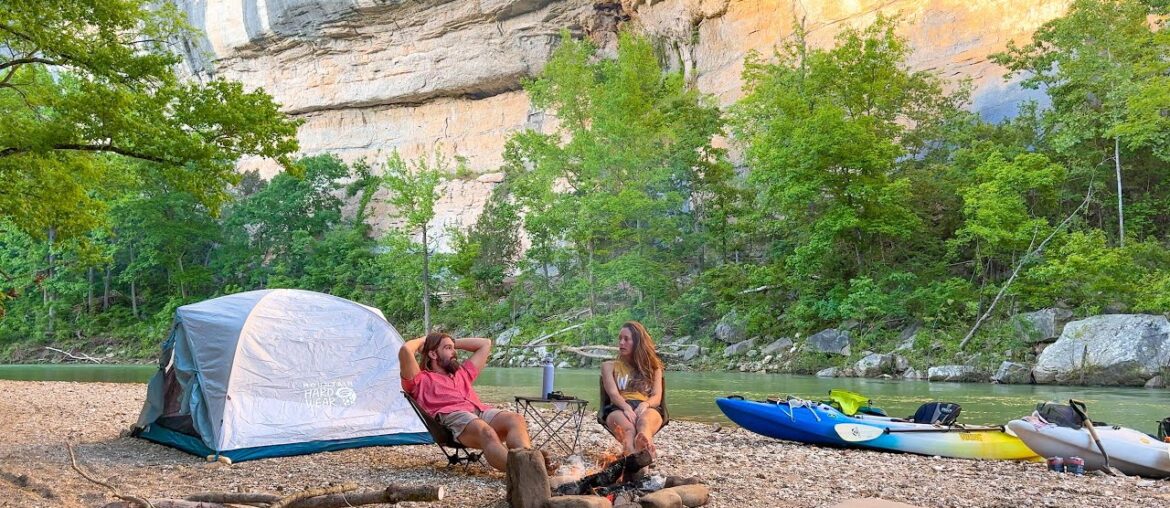 Buffalo River Kayak Camping 3 Days Off Script Drifting Wild (Ponca to Pruitt)