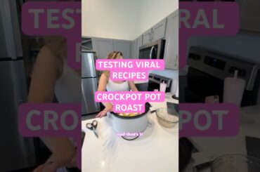 Testing Viral Recipes: Crock Pot French Onion Roast