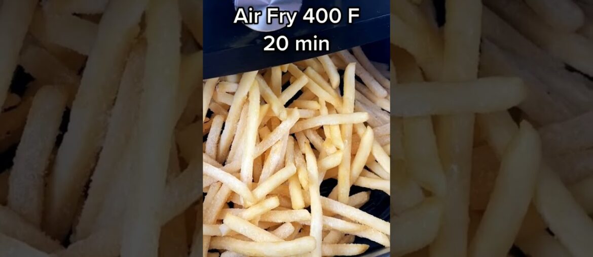 Air Fryer Recipe,  French fries #airfryer #quickrecipe #food