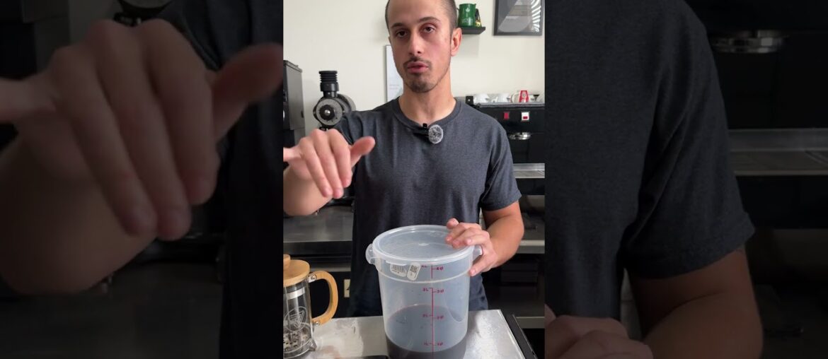 HOW TO MAKE COLD BREW!