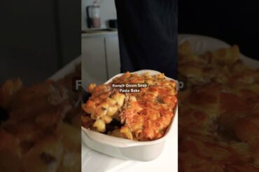 French Onion Soup Past Bake