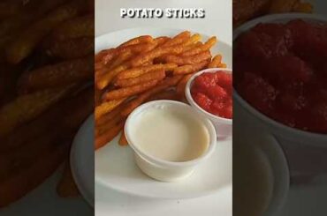 Extra crispy French fries , potato sticks #shorts #potato #snacks #food #recipe