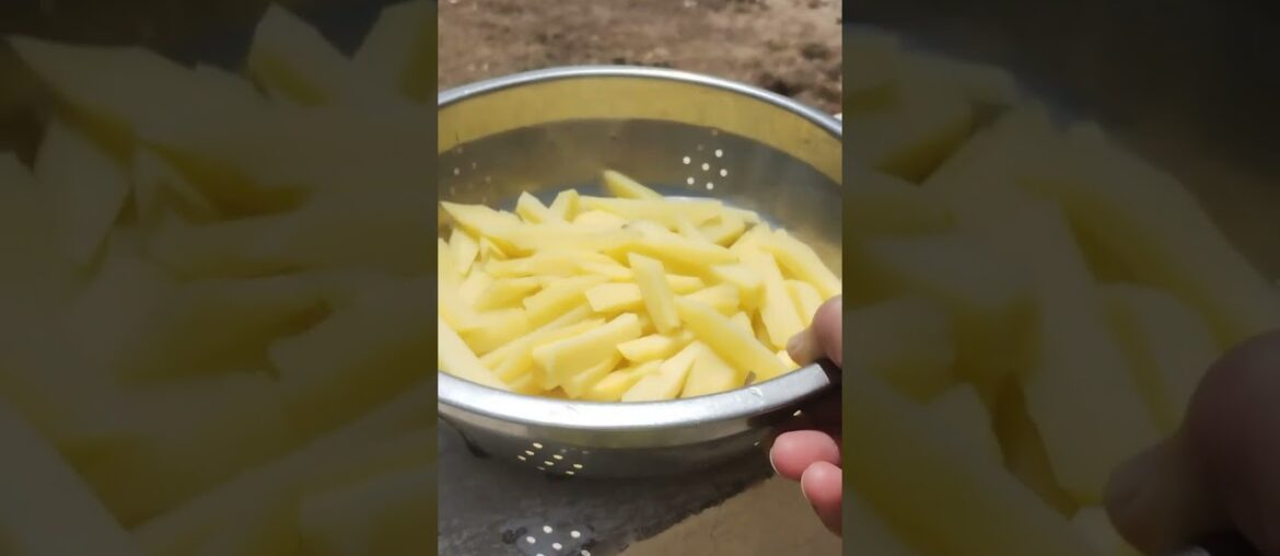 made french fries #food #recipe #cooking #homemadefood #music #fries#french#fries #foodie