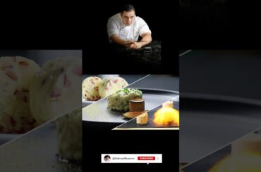 Luxury Apple Risotto with Foie Gras & Torched Fig | Michelin-Level Dish by Chef Mohamed Abdell