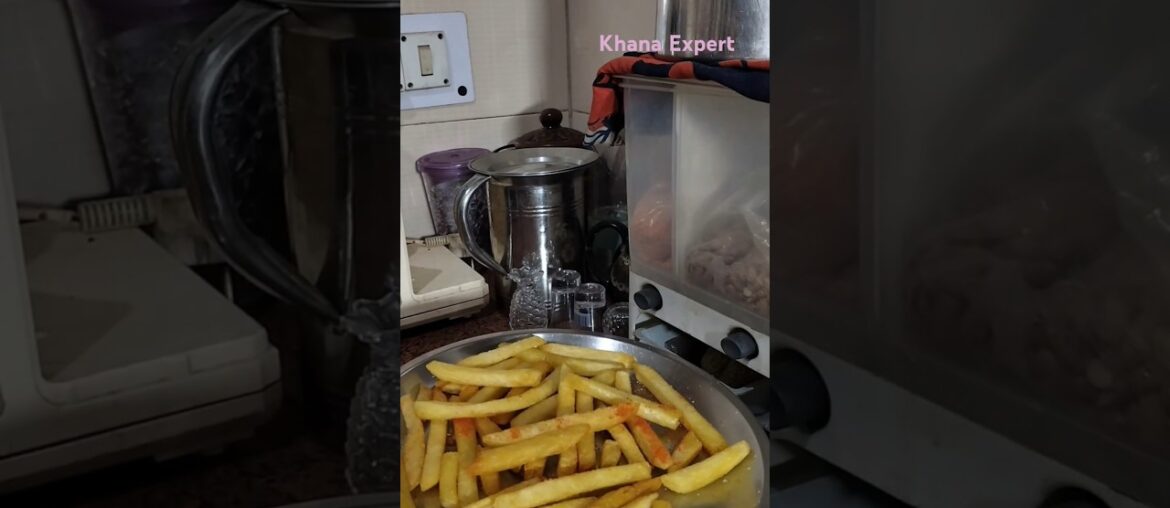 French fries #khanaexpert #frenchfries #fries #makanes #shorts #ytshorts  #youtubeshorts #viralshort