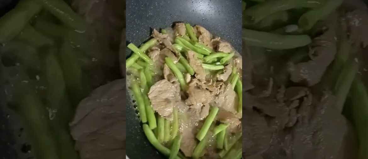 How to cook French Beans (my style) #asmr #food #asmrfood #youtubeshorts #cookingathome