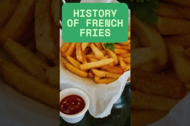 French fries Ki Kiya  Khani Hai#urdushorts #frenchfries #foodhistory #funfacts #streetfood #history