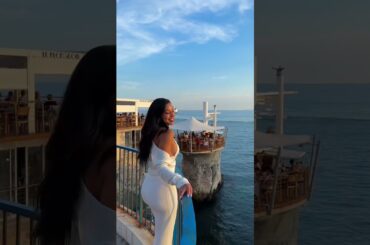 Scenic Dinner Views at a French Restaurant #fok #nicefrance