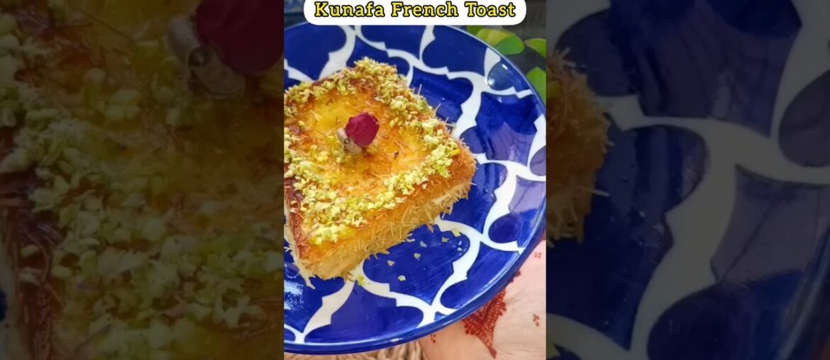 Kunafa French Toast | Bread Kunafa| Trending kunafa chocolate | Viral recipe | Kunafa on tawa#shorts
