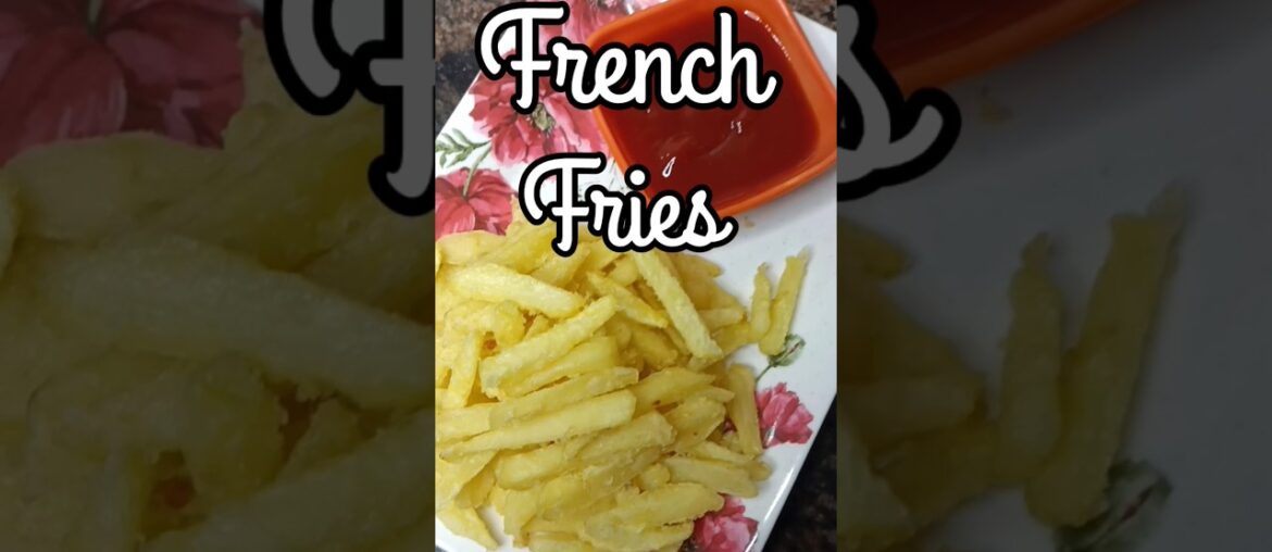 Crispy and perfect, Easy way to make french fries at home #recipe #shorts #frenchfries #viralshorts